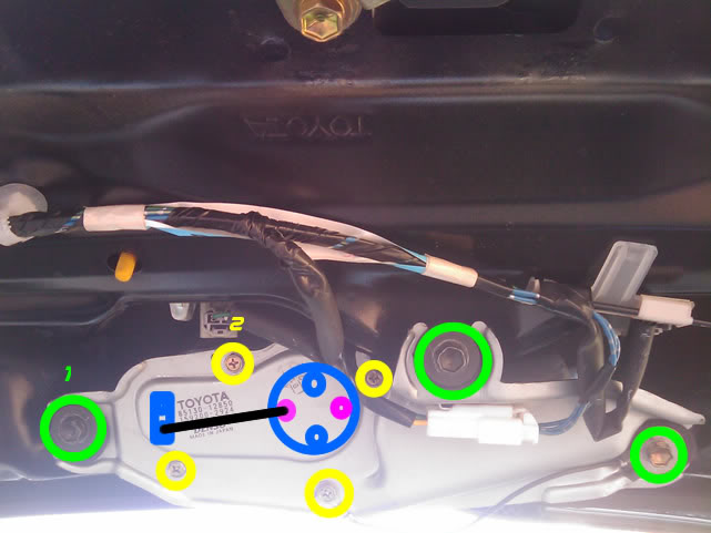 Rear Wiper Motor